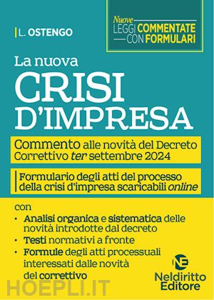 ostengo l. - la nuova crisi di impresa