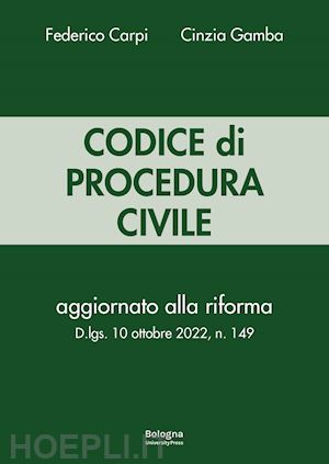 gamba cinzia - codice di procedura civile