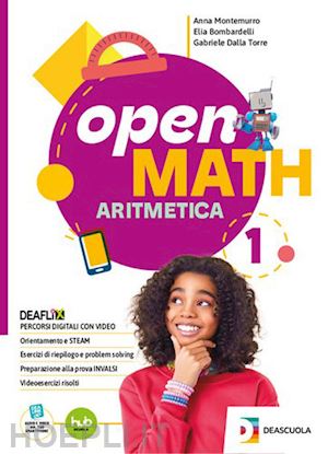 montemurro anna; bombardelli elia; dalla torre gabriele - open math. edizione tematica. con matematicafacile. per la scuola media. con e-book. con espansione online. vol. 2