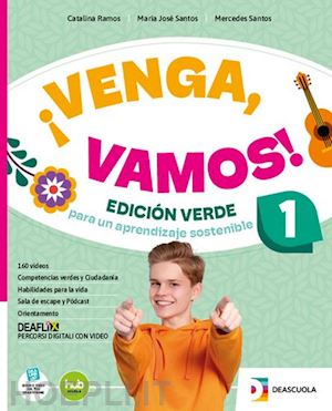 ramos catalina; santos maria jose'; santos mercedes - ¡venga, vamos! edicion verde. libro del alumno y cuaderno. con examenes. per la