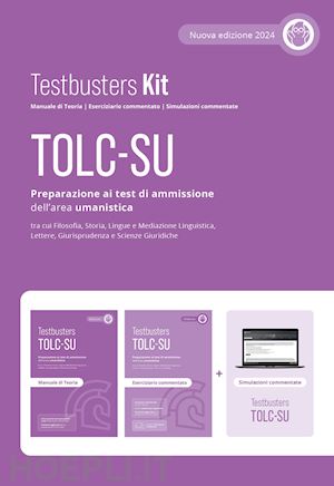 aa.vv. - testbusters - kit - tolc-su (2 voll.)