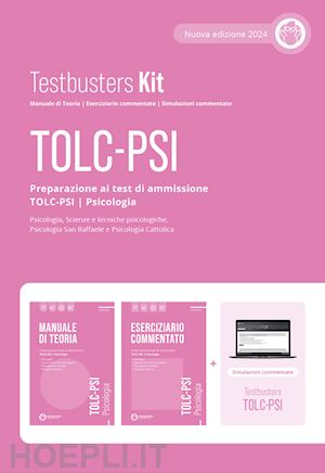 aa.vv. - testbusters - tolc-psi - kit (2 voll.)