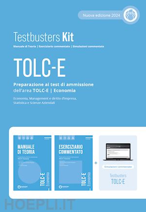 aa.vv. - testbusters - tolc-e - kit (2 voll.)