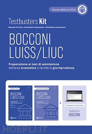 testbusters srl (curatore) - testbusters - kit di preparazione - bocconi-luiss