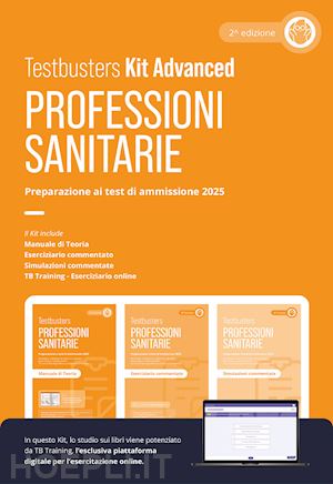 testbusters - professioni sanitarie. kit advanced. con simulatore testbusters