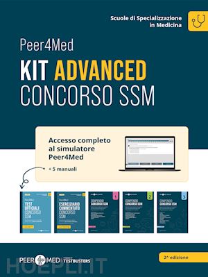 schiaffini gabriele; peer4rmed - peer4med kit advanced concorso ssm e mmg - 5 volumi + accesso completo