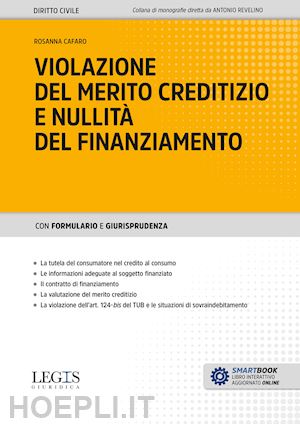 cafaro rosanna - violazione del merito creditizio e nullita' del finanziamento