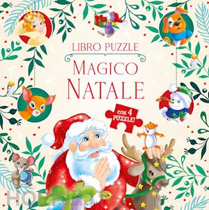 aa.vv. - magico natale. libro puzzle. ediz. a colori