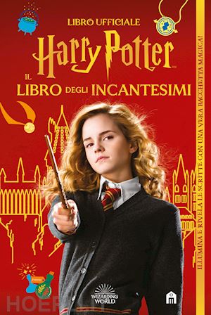 wizarding world j.k.rowling - harry potter. il libro degli incantesimi. con gadget