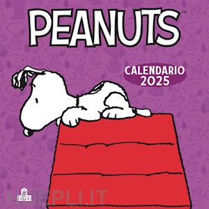 schulz charles m. - peanuts. calendario da parete 2025