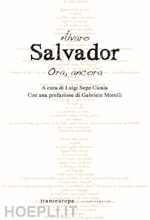 salvador Álvaro - ora, ancora