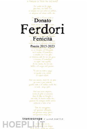 ferdori donato - fenicità. poesie 2015-2023