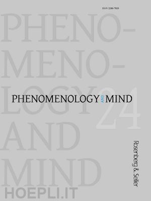 di lucia p. (curatore); passerini glazel l. (curatore) - phenomenology and mind (2023). vol. 24: the true, the valid, the normative