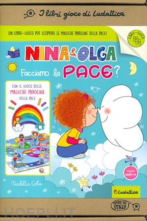 costa nicoletta - facciamo la pace? nina&olga. i libri gioco di nic. ediz. a colori. con gioco