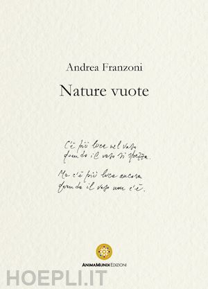 franzoni andrea - nature vuote