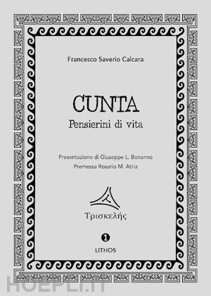 calcara francesco saverio - cunta. pensierini di vita