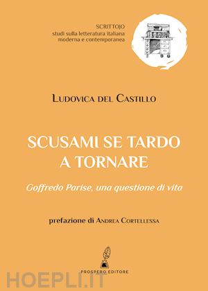 del castillo ludovica - scusami se tardo a tornare. goffredo parise: una questione di vita